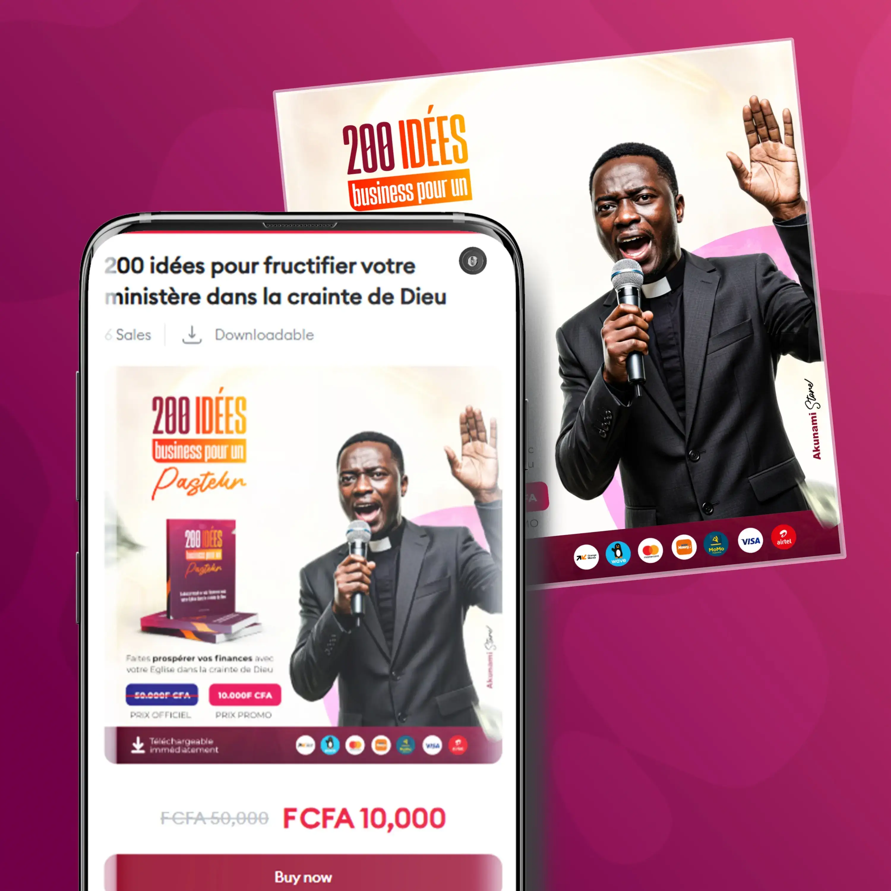 Social media design Ads Produit digital 2025