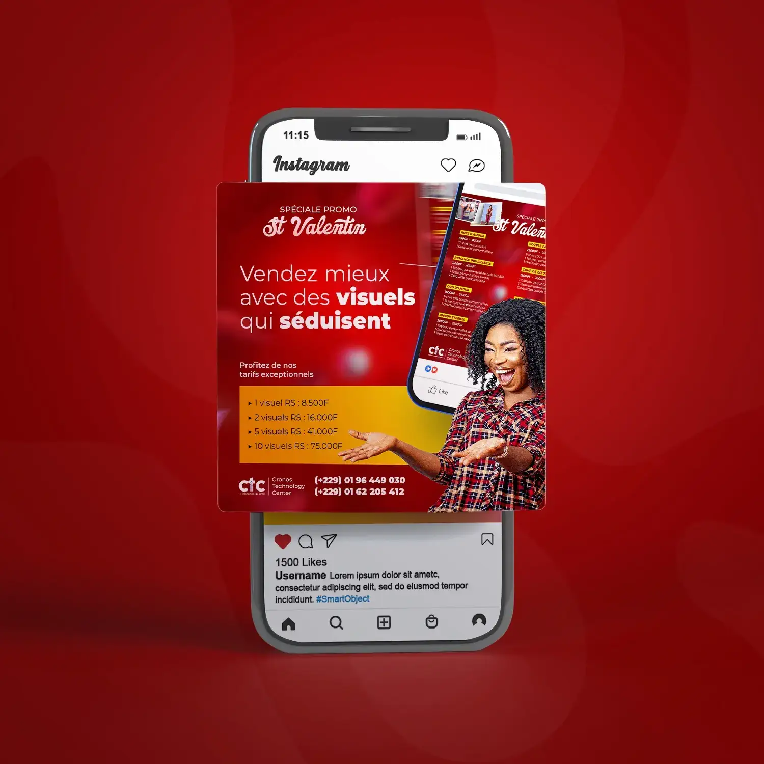 Visuel de Promotion St Valentin